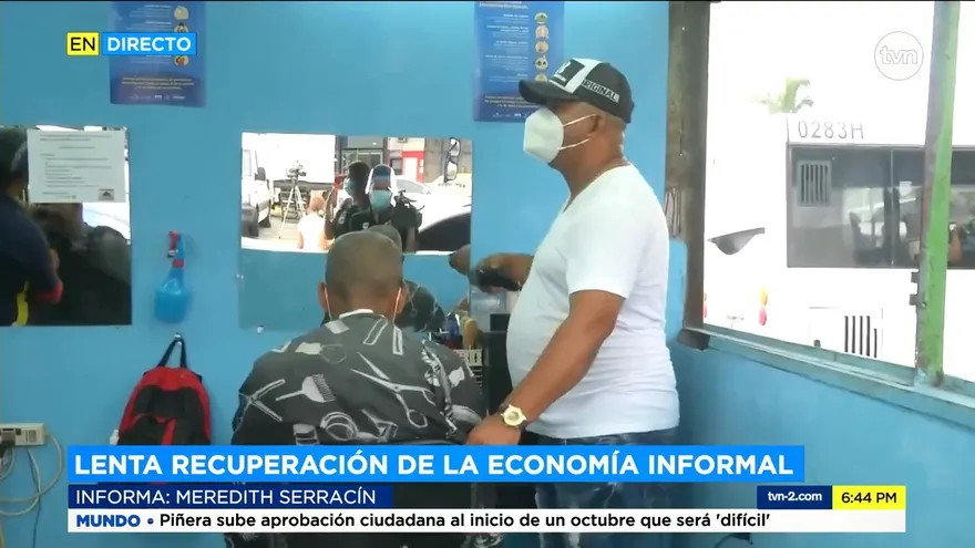 Vendedores informales en San Miguelito con bajas ventas