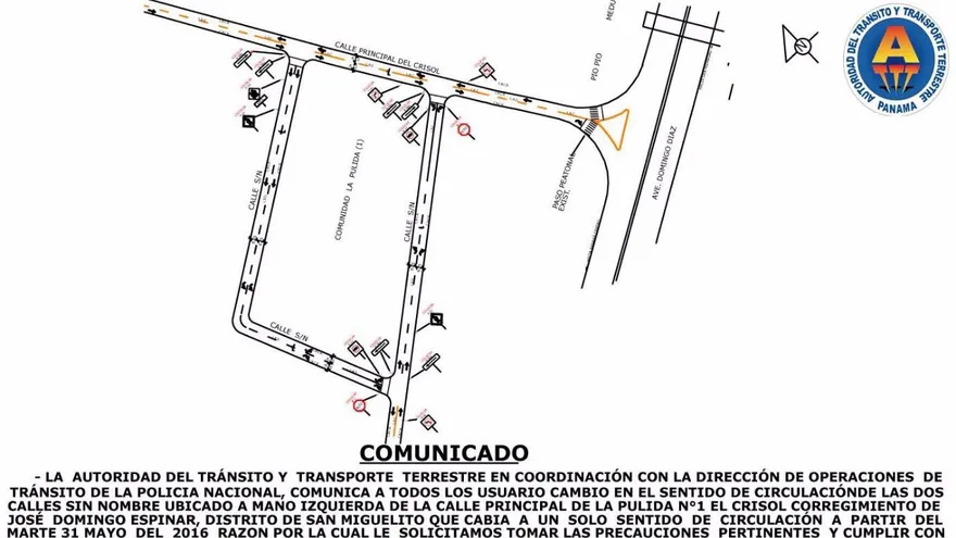 Así quedará la circulación en la vía.