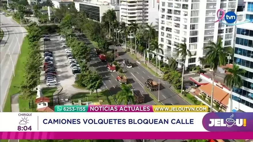 Camioneros reabren la Cinta Costera y Avenida Balboa