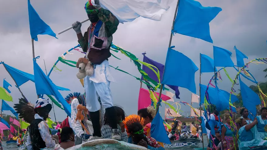 Este sábado 16 se realiza en Portobelo el Festival de la pollera conga.