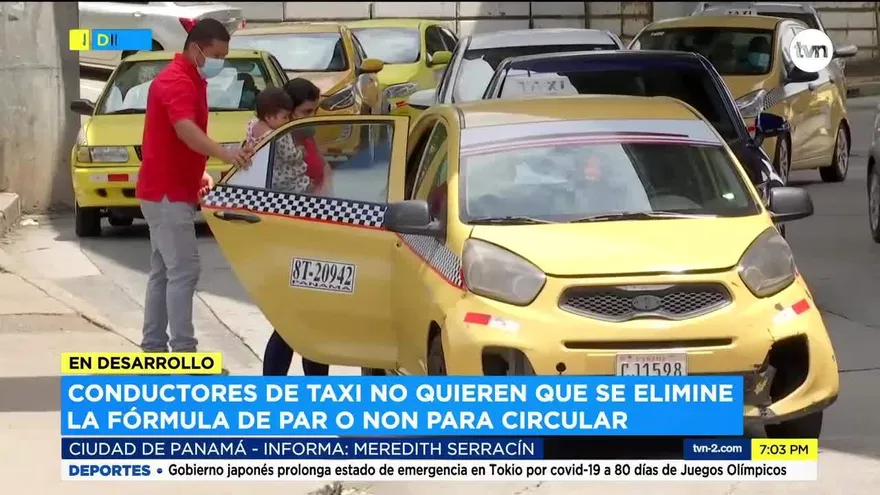 Taxistas dan su opinión sobre medidas las de protesta