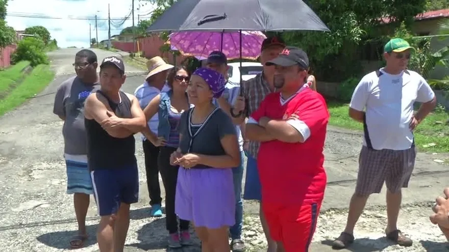 Calles en mal estado en San Lorenzo, Chilibre
