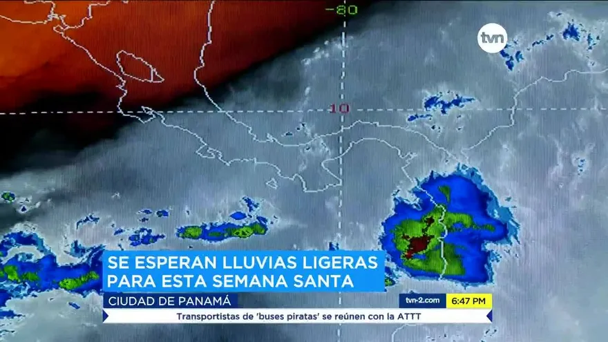 Se esperan lluvias esta semana en ciudad de Panamá