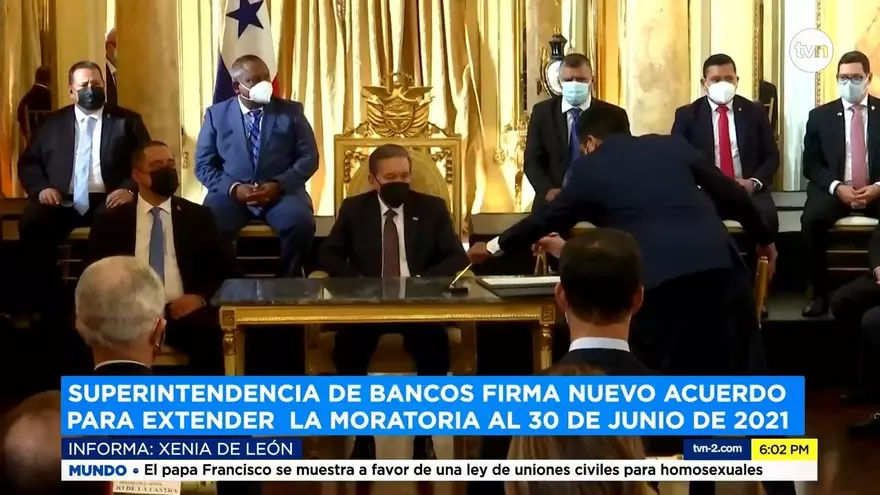 Gobierno anuncia nuevo acuerdo para extender moratoria bancaria hasta junio del 2021