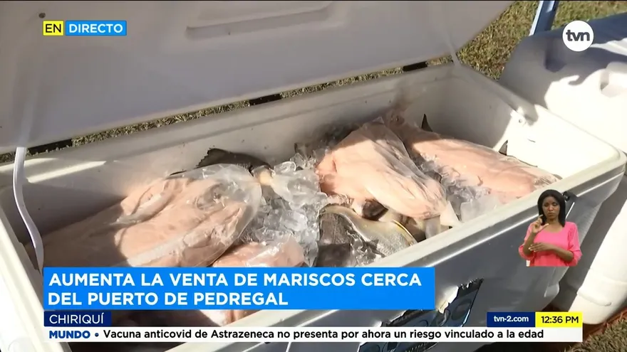 Aumenta la venta de mariscos en la provincia de Chiriquí
