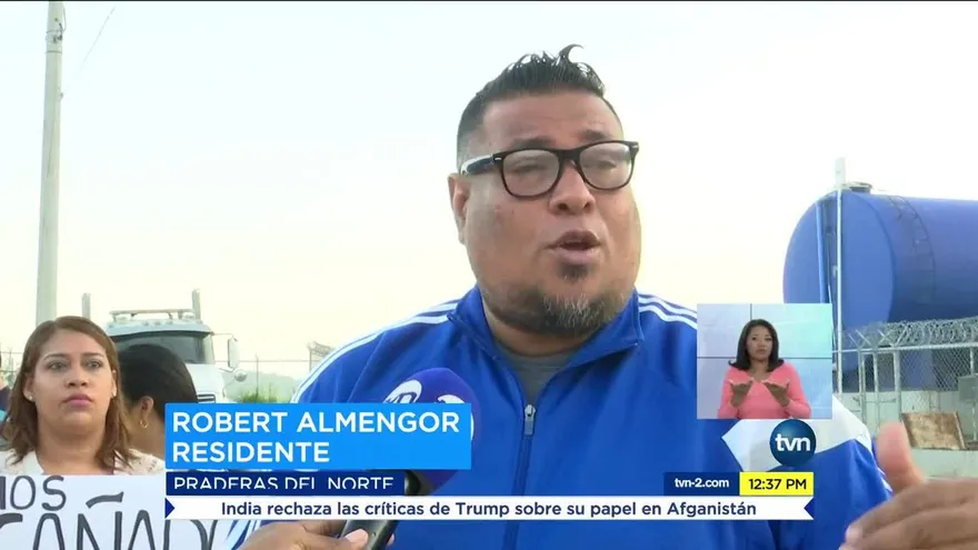 Residentes de Praderas del Norte denuncian irregularidades con suministro de agua