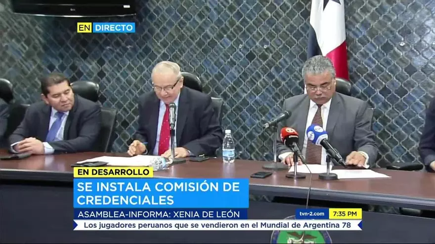 Se instala la Comisión de Credenciales