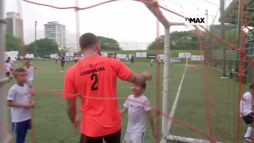 Dani Carvajal dictó clínica de Fútbol en Panamá
