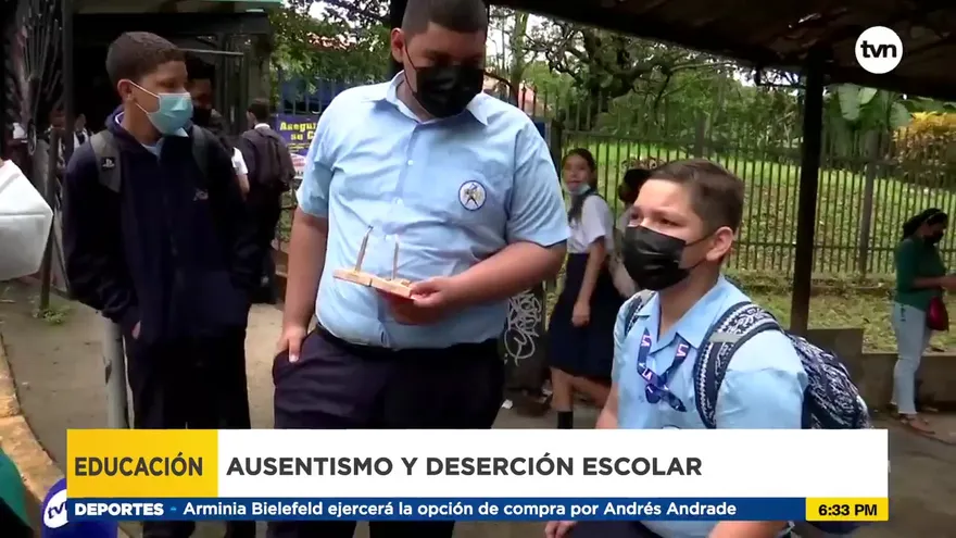 Estudiantes confirman deserción escolar y ausentismo