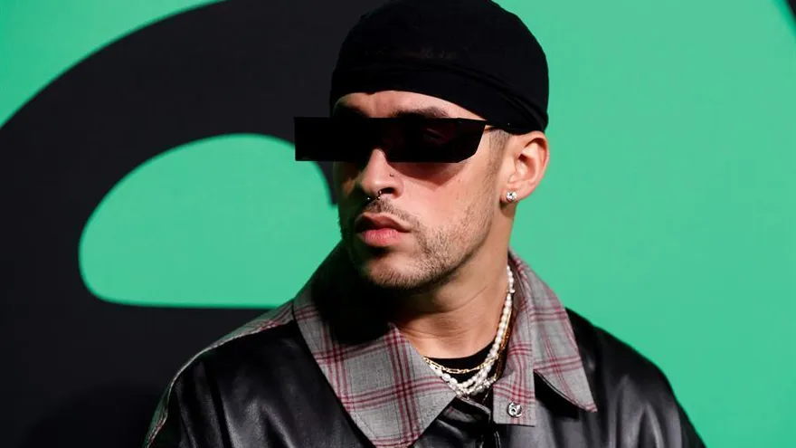 En la imagen un registro del trapero puertorriqueño Bad Bunny.