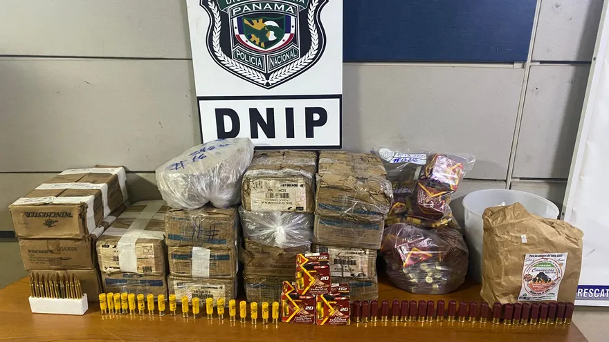 Municiones decomisadas en David