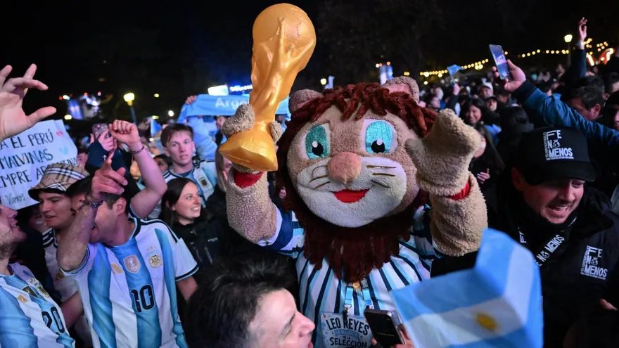 Argentina celebrates World Cup quarter-final win with massive street parties