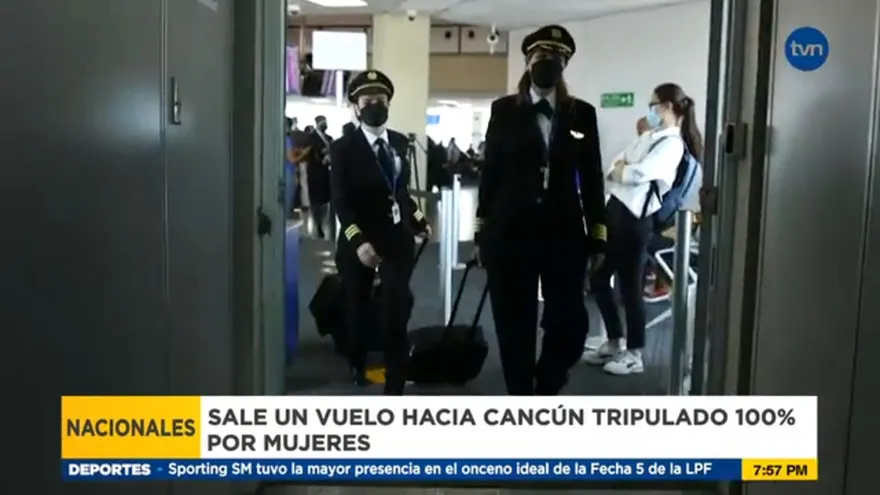 Vuelo tripulado por mujeres