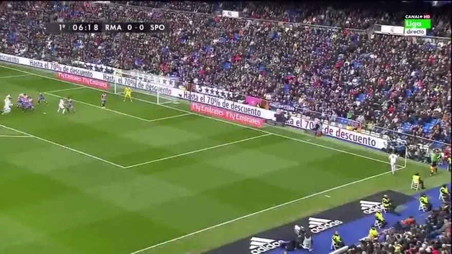 La BBC protagonista en Real Madrid 5-1 Sporting Gijon