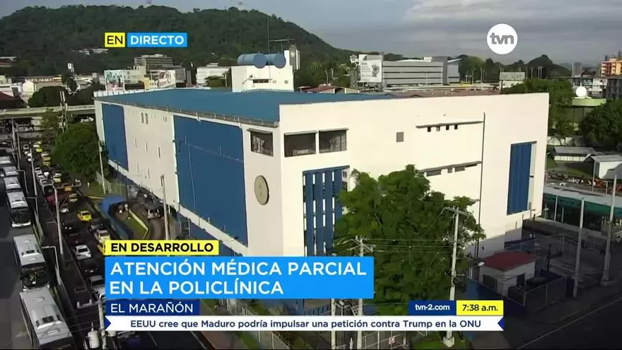 Atención parcial en la policlínica de El Marañon