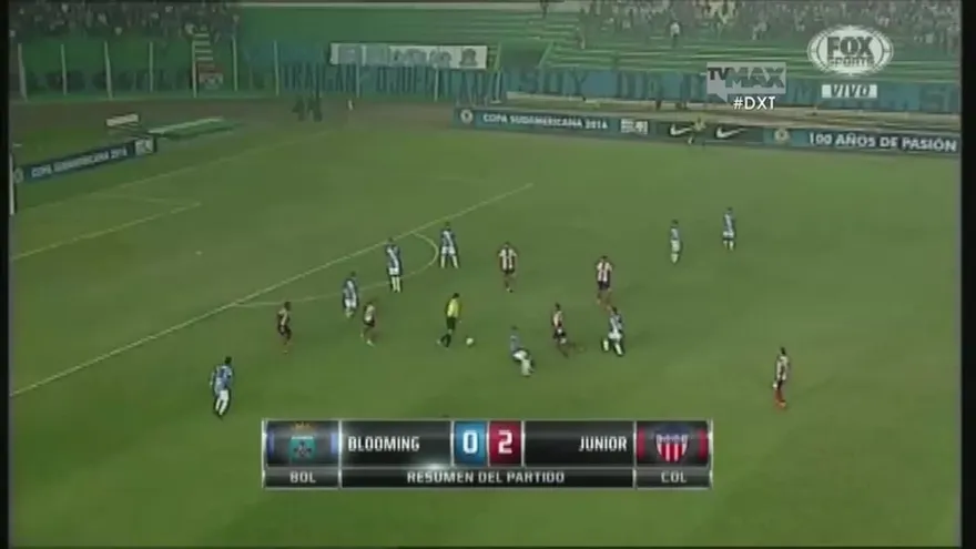 Junior ganó 2-0 a Blooming en la 2da fase de la Copa Sudamericana