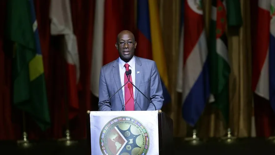 El primer ministro de Trinidad y Tobago, Keith Rowley. EFE