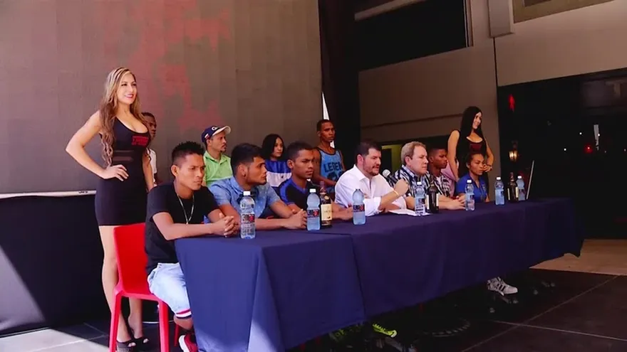 Conferencia oficial de la velada de boxeo 'Wild Boxing Night II'