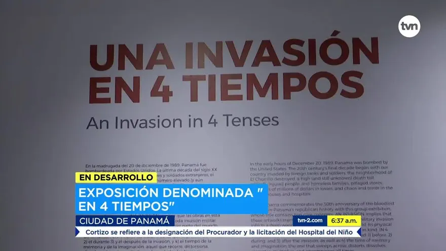 Exposición Una Invasión en 4 Tiempos