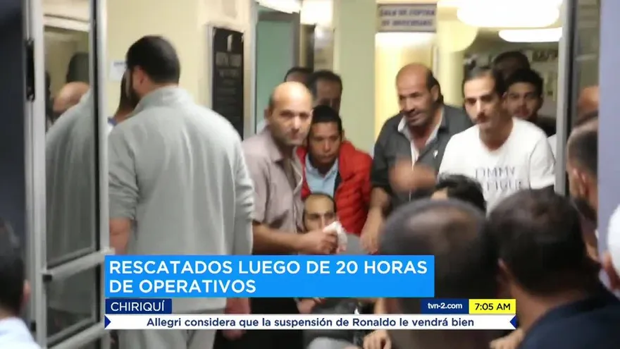 Salen del hospital los empresarios rescatados