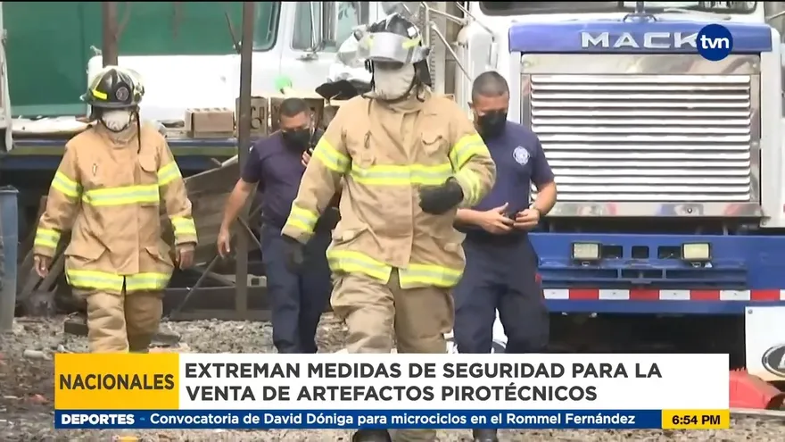 Extreman medidas por venta de pirotecnia en Chiriquí