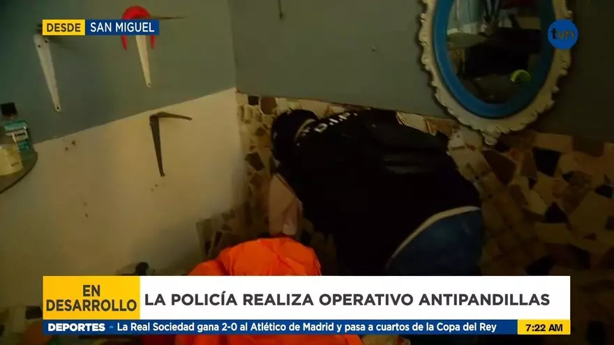 Realizan operativos antipandillas en San Miguel