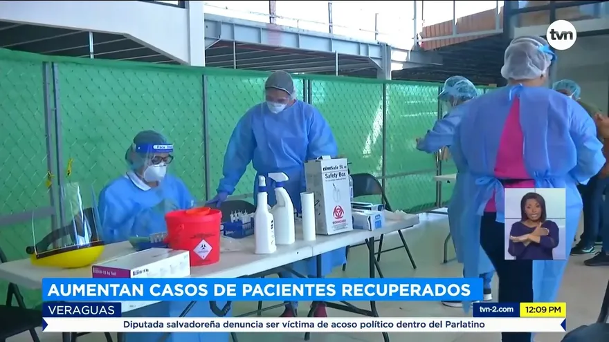 Veraguas suma más de 1,600 recuperados de COVID-19