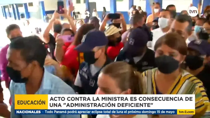 Abucheo a la Ministra de Educación es muestra de hartazgo