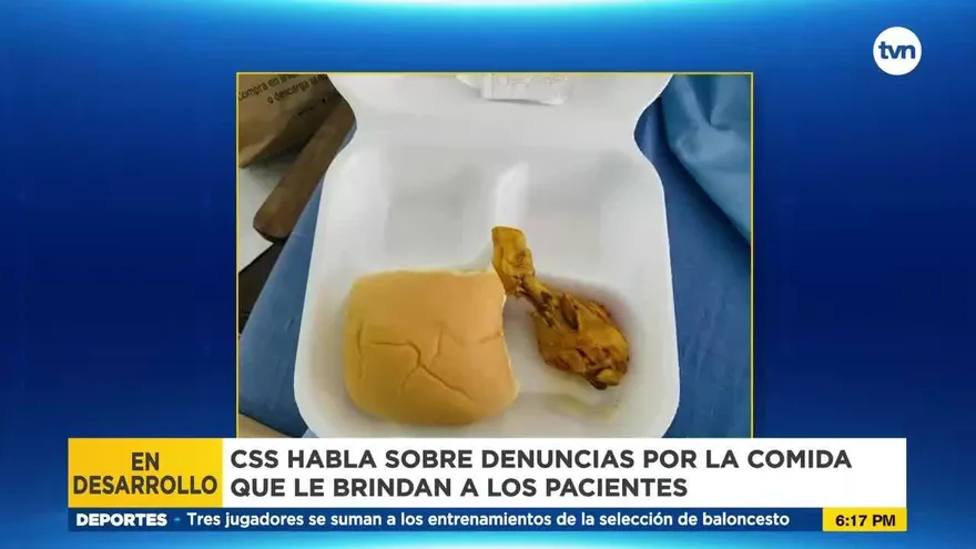 Denuncias en redes sociales por comida que se ofrece en hospital de la CSS