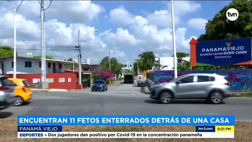 Ministerio Público investiga hallazgo de fetos enterrados en Panamá Viejo