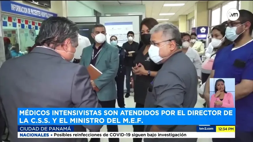 Médicos intensivistas se reúnen con autoridades