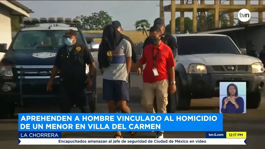 Aprehenden a sospechoso del crimen de un adolescente en La Chorrera