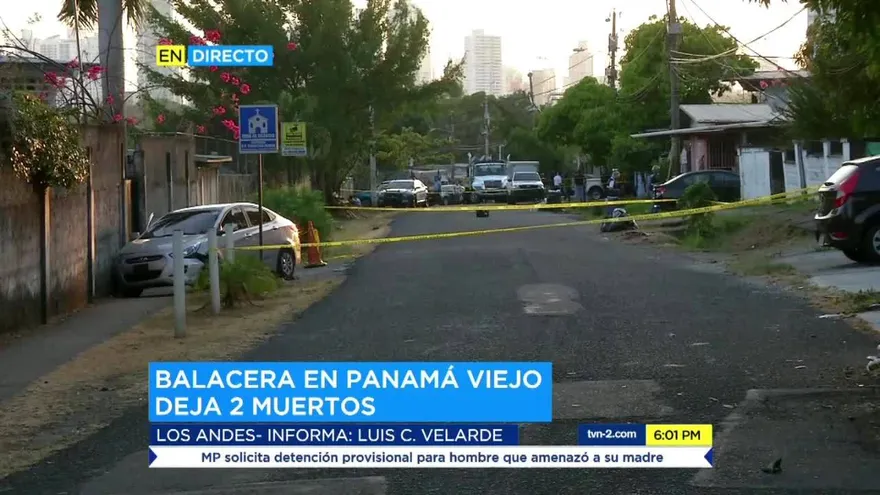 Se registra doble homicidio en Panamá Viejo