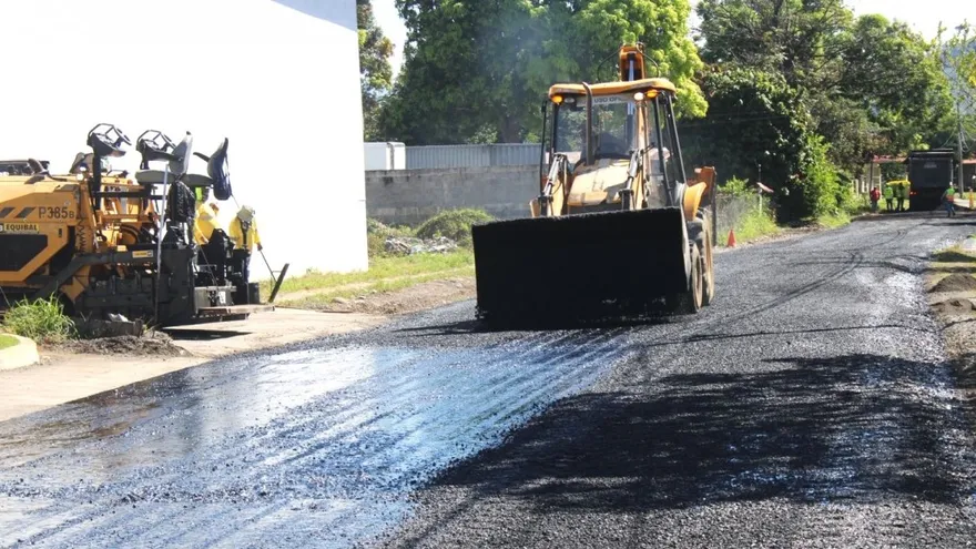 Reparación de vías.