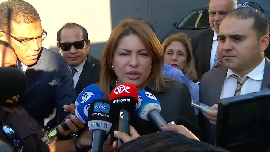 Declaraciones de Alma Cortés tras orden de incautación de sus cuentas bancarias