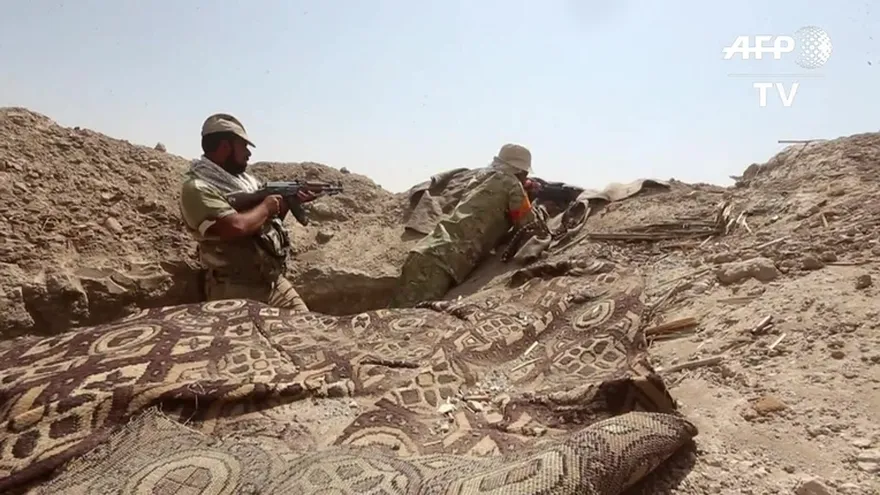 Milicia chiita en primera línea