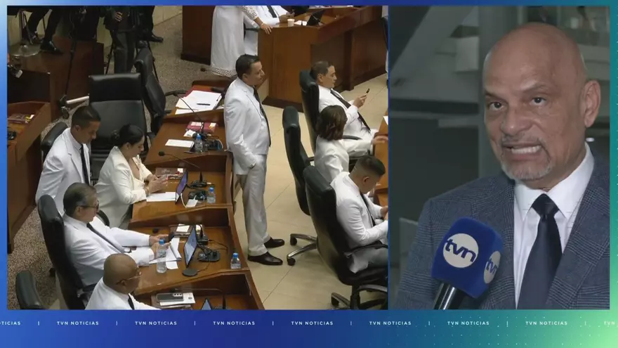El diputado Ernesto Cedeño.