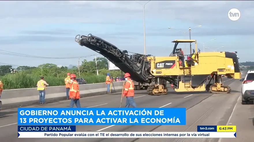 Gobierno anuncia la activación de 13 proyectos para activar la economía