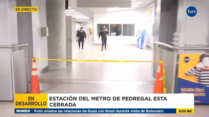 Atienden incidencia en estación de Pedregal del Metro de Panamá