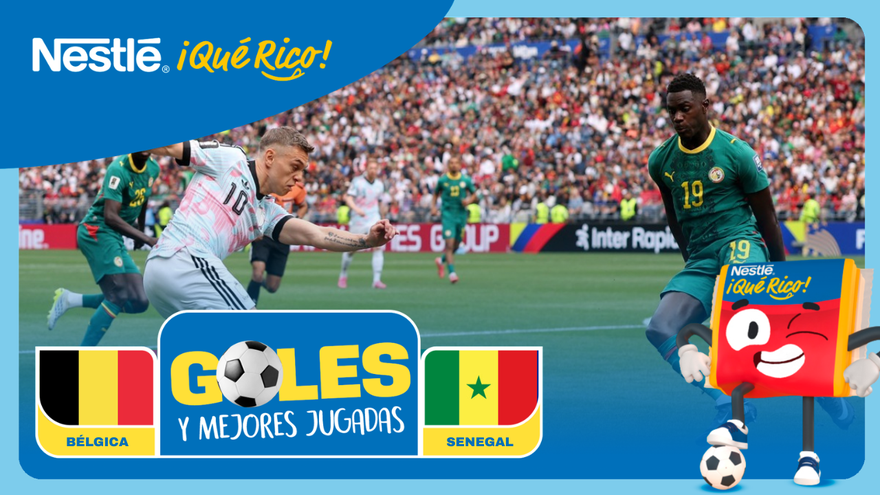 Mundial 2026 | Bélgica 3-2 Senegal Todos Goles partido de dieciseisavos de final