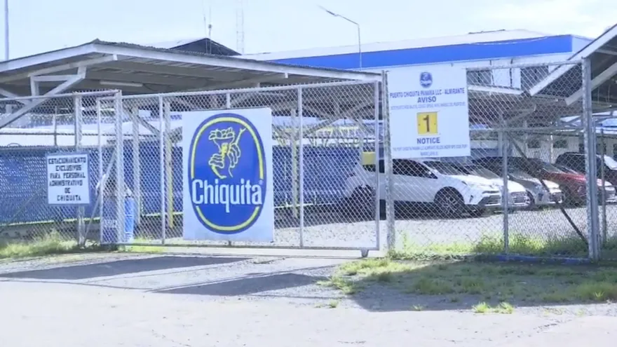Instalaciones de la empresa Chiquita Panamá en Bocas del Toro.