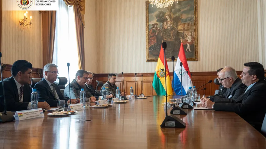 Reunión de delimitación de fronteras Bolivia / Paraguay