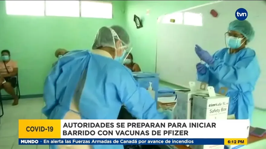 Preparan barrido con Pfizer en Los Santos