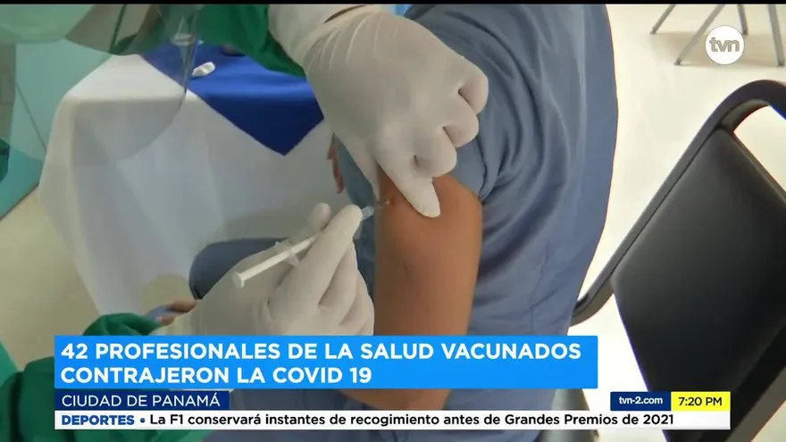 Reportan casos de covid-19 entre vacunados