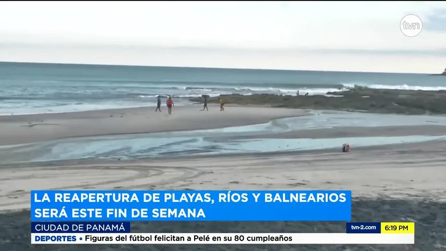 Reapertura de playas, ríos y balnearios será este fin de semana