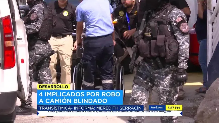 Realizan audiencia por hurto de camión blindado