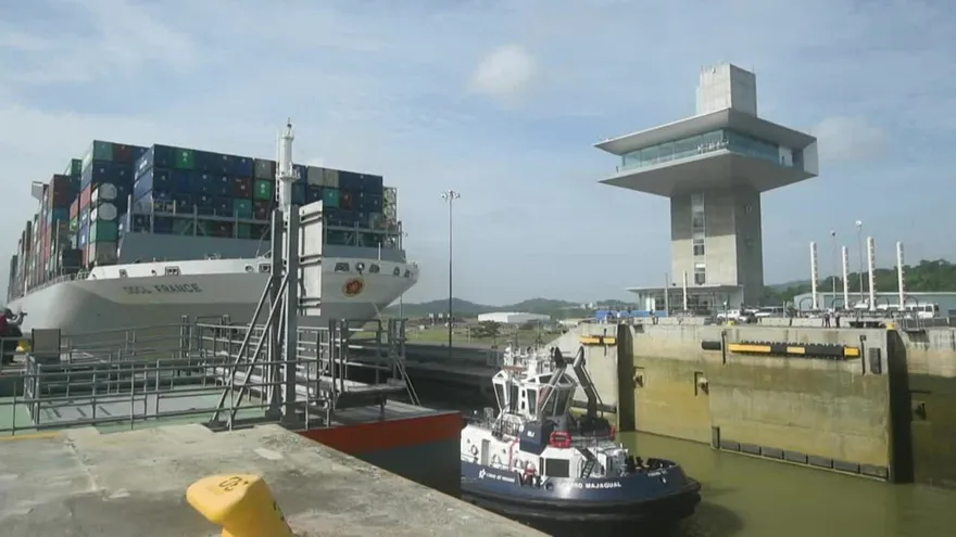 Cambio climático amenaza al Canal de Panamá a 20 años del traspaso por EEUU