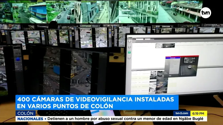 Instalan cámaras de videovigilancia en Colón