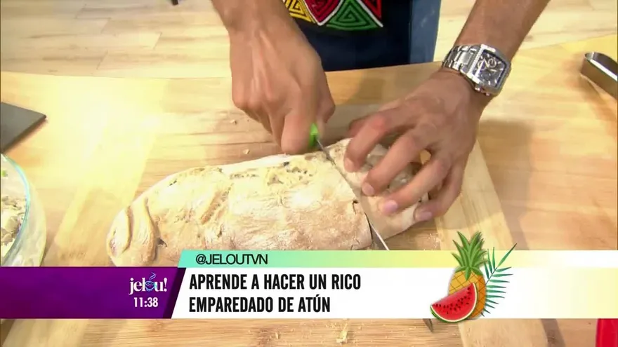 ¡Prepara un delicioso sandwich de atún con Juancho!