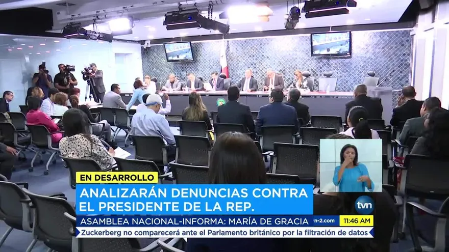 Analizarán denuncias contra el presidente de la República